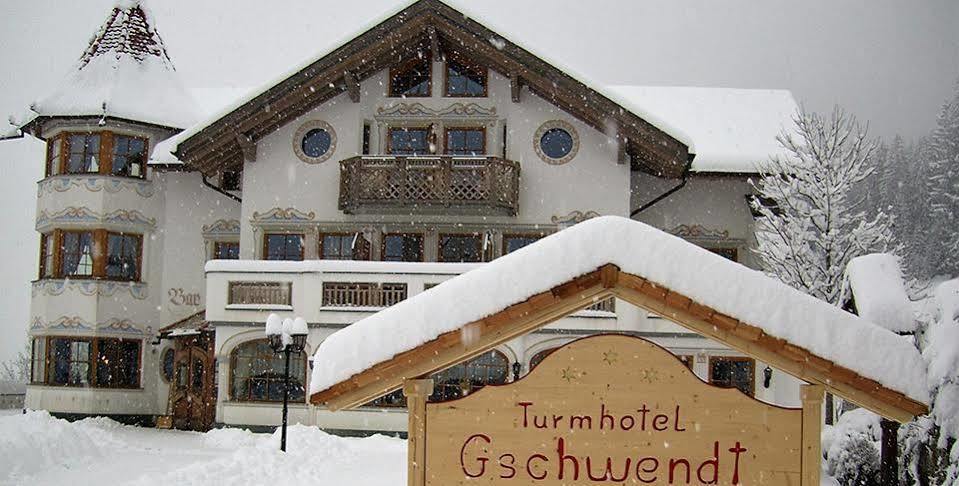 Turmhotel Gschwendt Planca di Sopra Zewnętrze zdjęcie